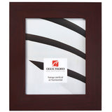 Bauhaus 200 2", Dark Mahogany Picture Frame
