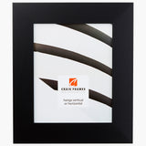 Bauhaus 200 2", Mystic Satin Black Picture Frame