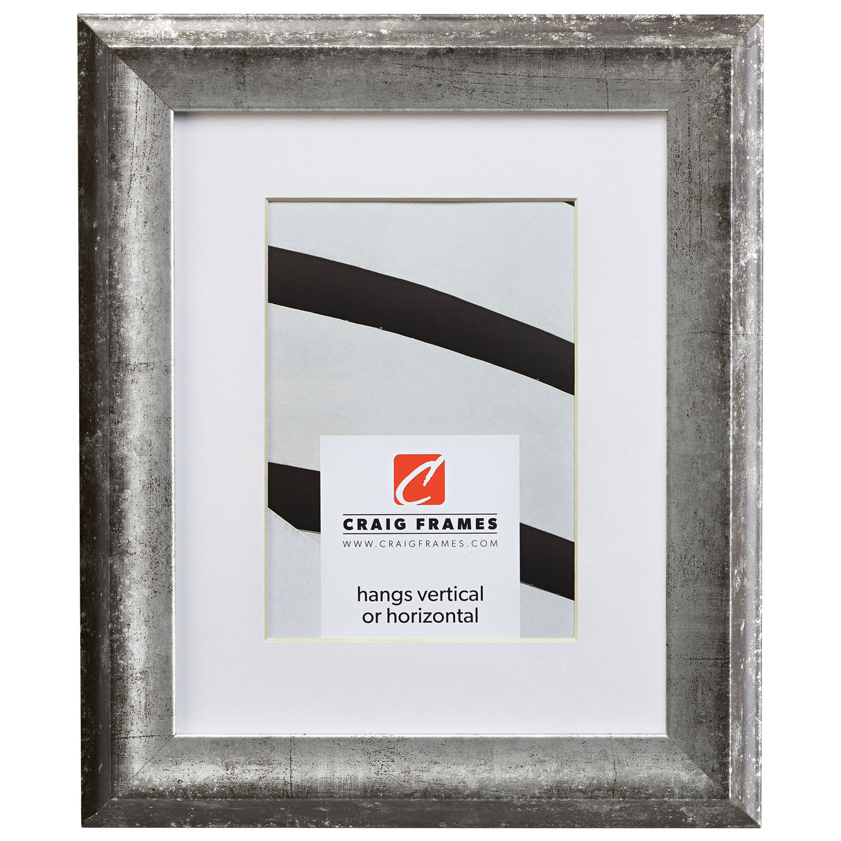 Verandah 203 1.5", Assisi Vintage Matted Picture Frame