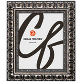 Bravado Ornate 2", Scratched Silver Picture Frame