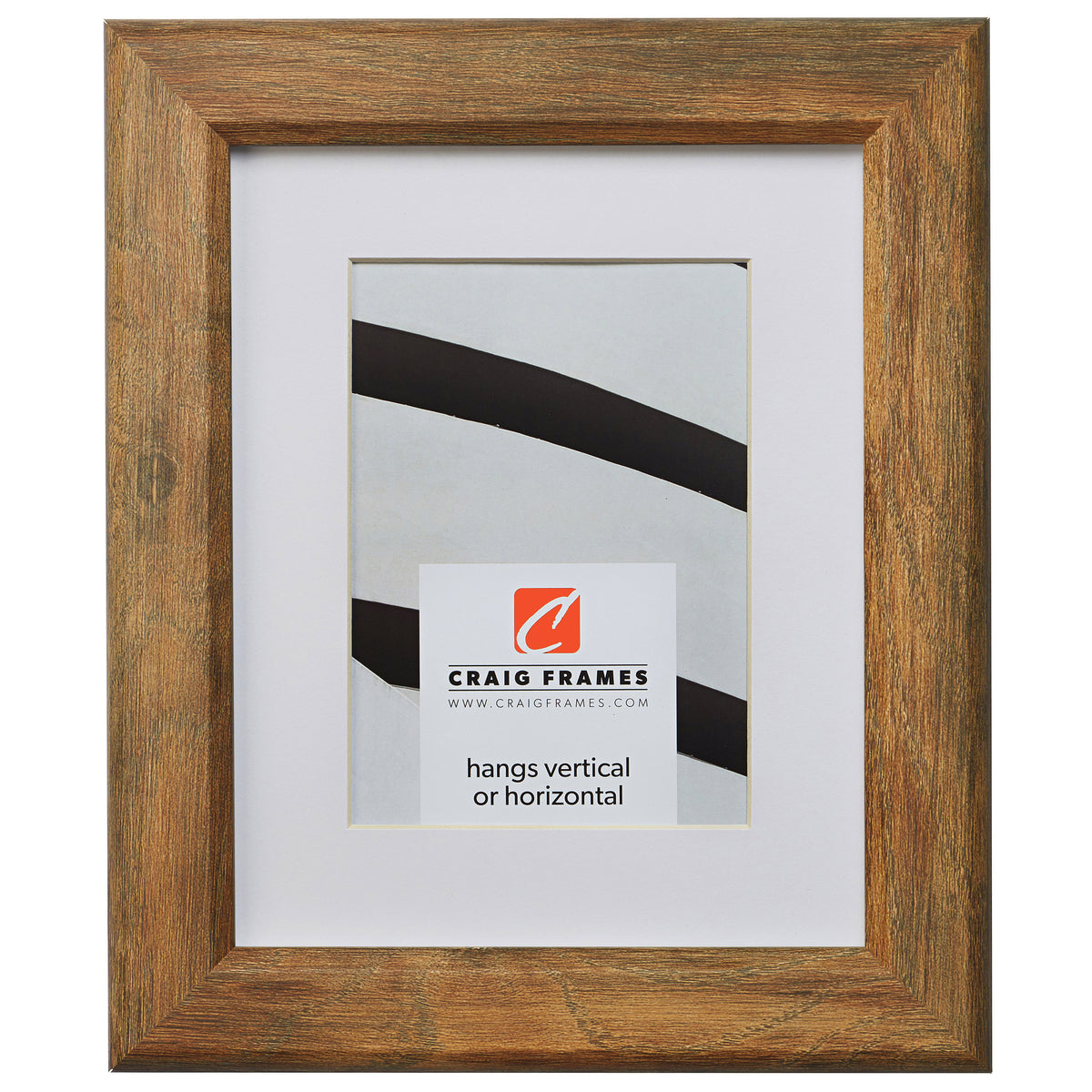 Arthur Brown Barnwood Matted Picture Frame - Craig Frames