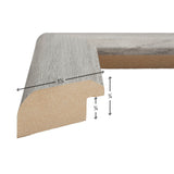 Arthur 1.5", Gray Barnwood Picture Frame