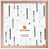 Milano .75", Rose Gold Picture Frame