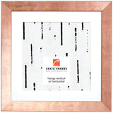 Milano 150 1.5", Rose Gold Matted Picture Frame