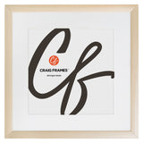 Contemporary 1", Matted Natural Picture Frame