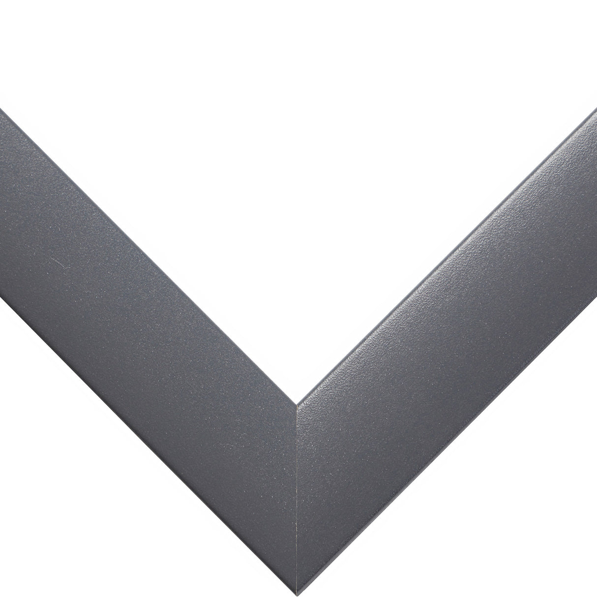 Contemporary 1", Matted Dark Gray Picture Frame