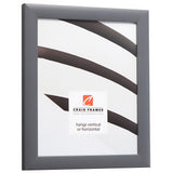 Contemporary 1", Dark Gray Picture Frames - 4 Piece Set