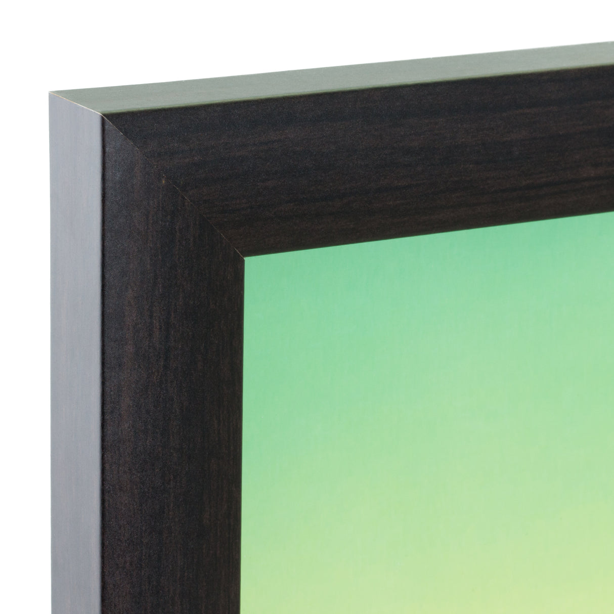 Contemporary 1", Matted Brazilian Walnut Picture Frame