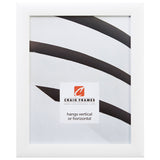 Contemporary 1", White Satin Picture Frame