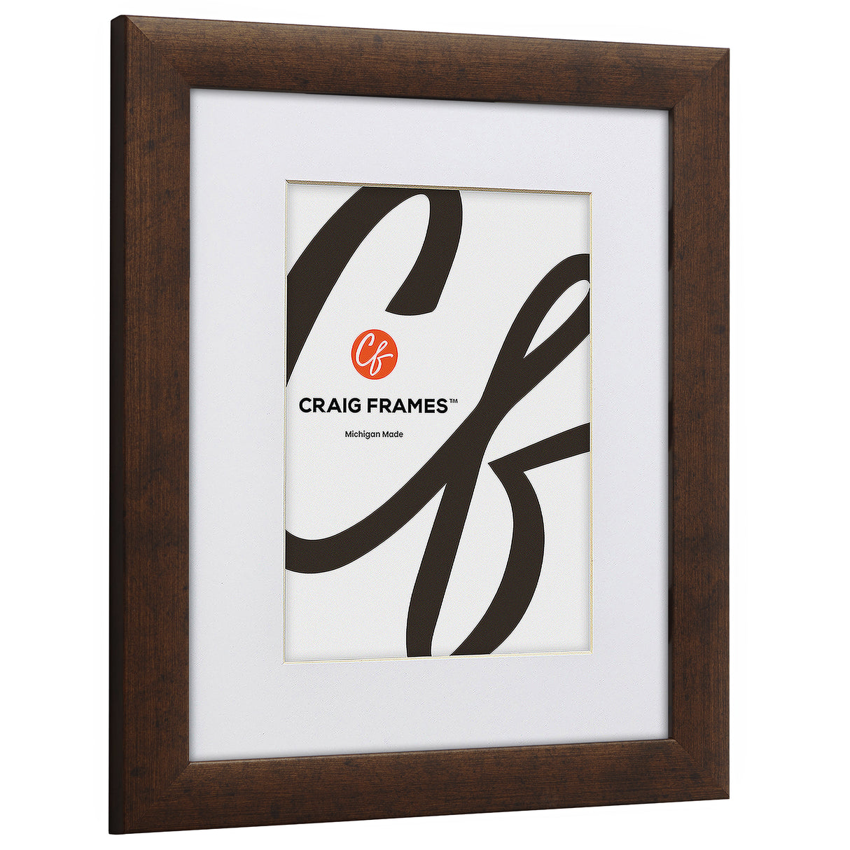 Contemporary 1", Matted Rustic Copper Picture Frame