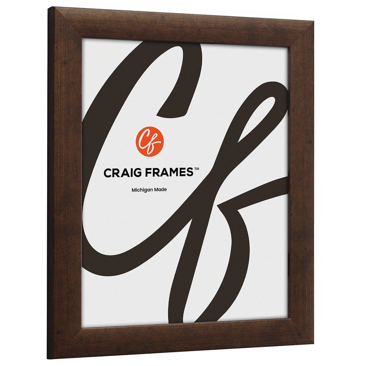 Contemporary 1", Rustic Copper Picture Frames - 2 Piece Set