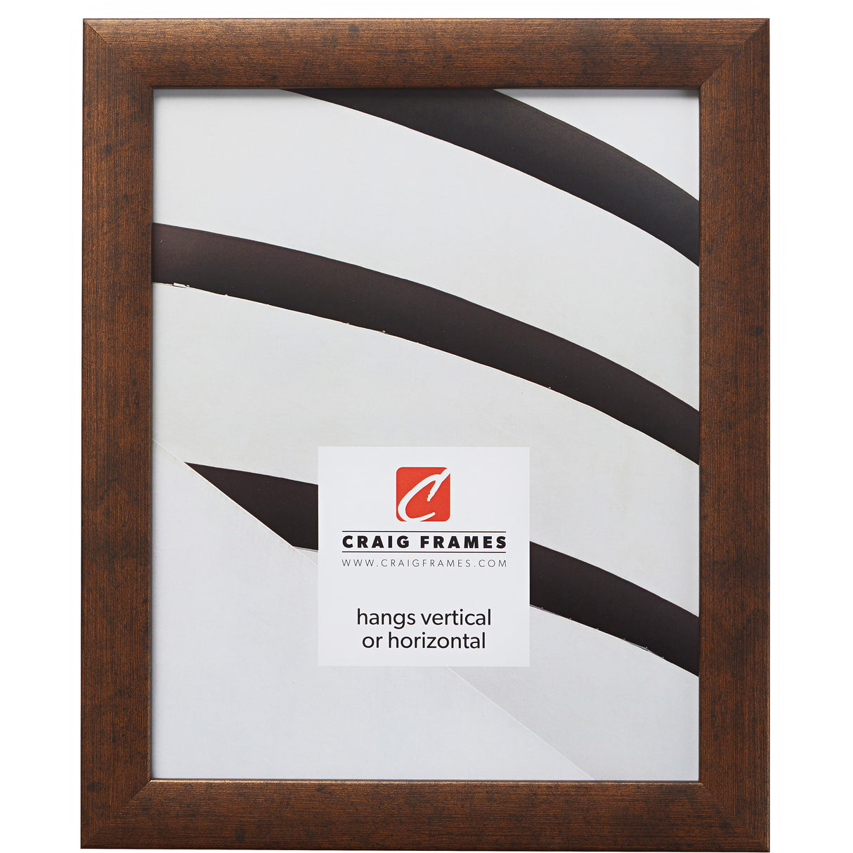 Contemporary 1", Rustic Copper Picture Frame