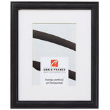 Wiltshire 236 .75", Matted Ebony Picture Frame