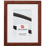 Wiltshire 236 .75", Matted Dark Walnut Picture Frame