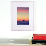 Wiltshire 236 .75", Matted Whitewash Picture Frame