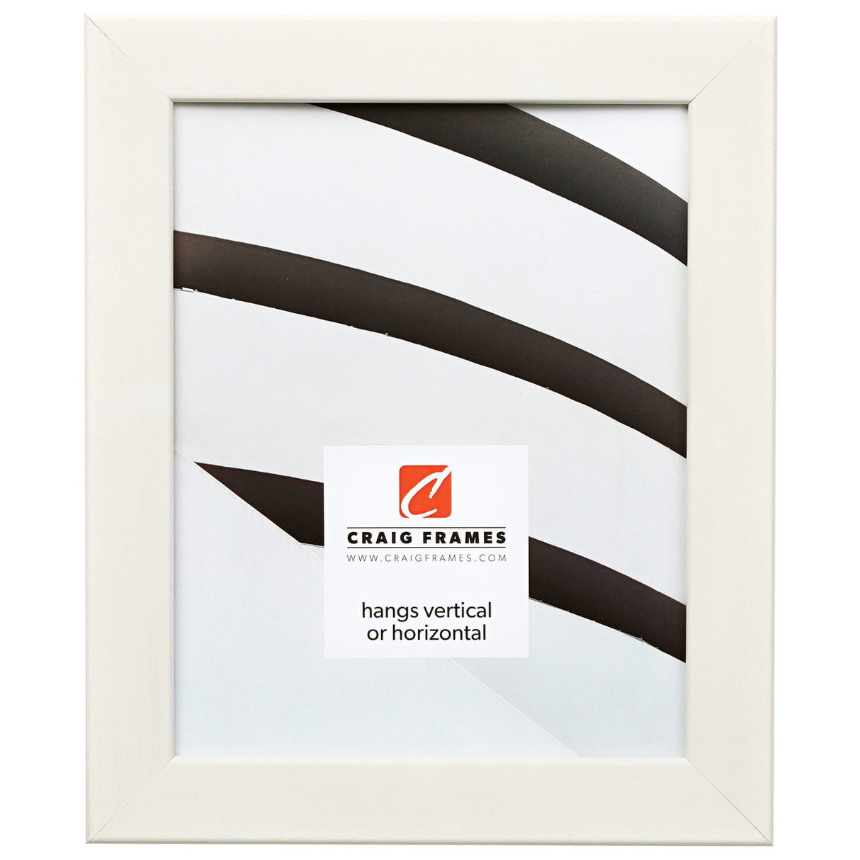 Colori 125 1.25", White Picture Frame