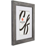 Bauhaus 125 1.25", Matted Barnwood Gray Picture Frame