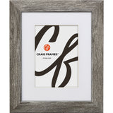 Bauhaus 125 1.25", Matted Barnwood Gray Picture Frame - 4 Piece Set