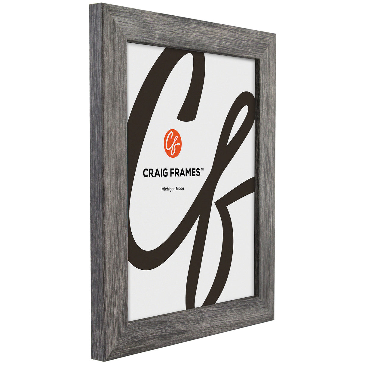 Bauhaus 125 1.25", Barnwood Gray Picture Frame - 2 Piece Set