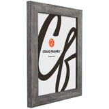 Bauhaus 125 1.25", Barnwood Gray Picture Frame - 2 Piece Set