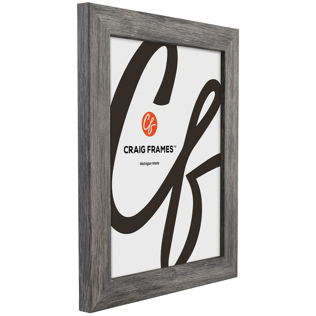 Bauhaus 125 1.25", Barnwood Gray Picture Frame - 4 Piece Set