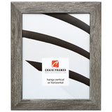 Bauhaus 125 1.25", Barnwood Gray Picture Frames - 4 Piece Set