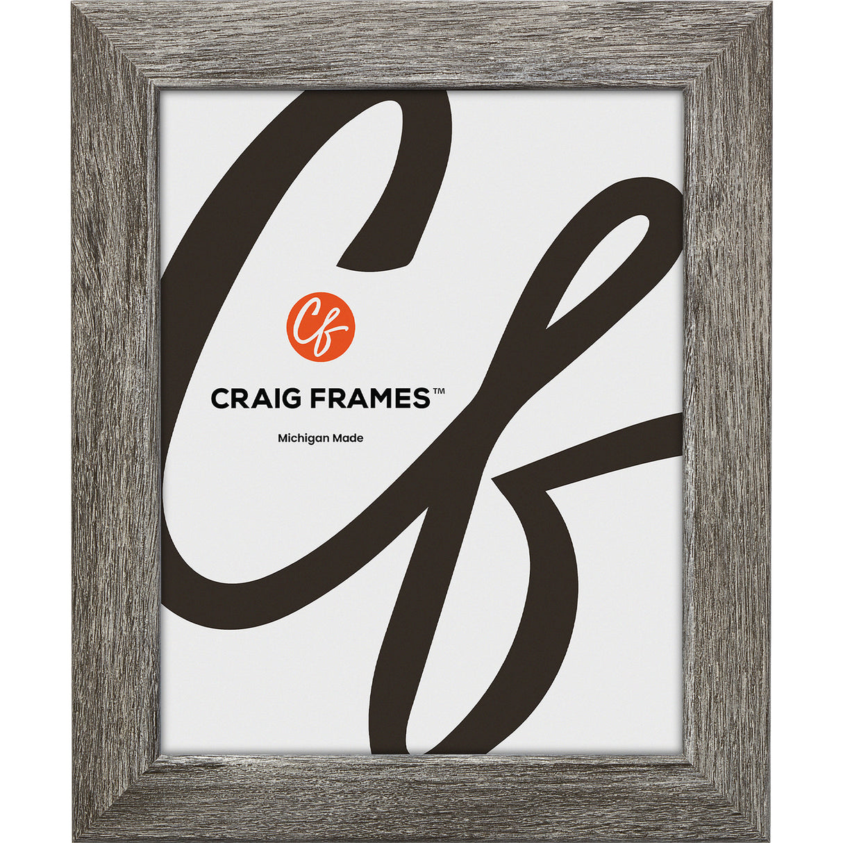 Bauhaus 125 1.25", Barnwood Gray Picture Frame - 4 Piece Set