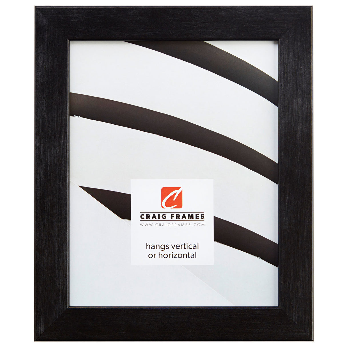 Bauhaus 125 1.25", Ebony Walnut Picture Frame