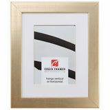 Bauhaus 125 1.25", Matted Vintage Palmer Gold Picture Frame
