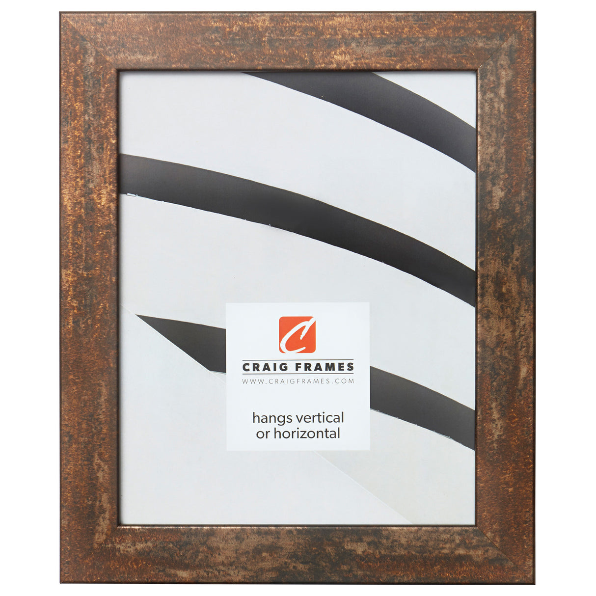 Bauhaus 125 1.25", Rusted Bar Picture Frame