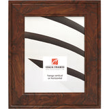 Contemporary Inspirations 2", Brown Burl Picture Frame