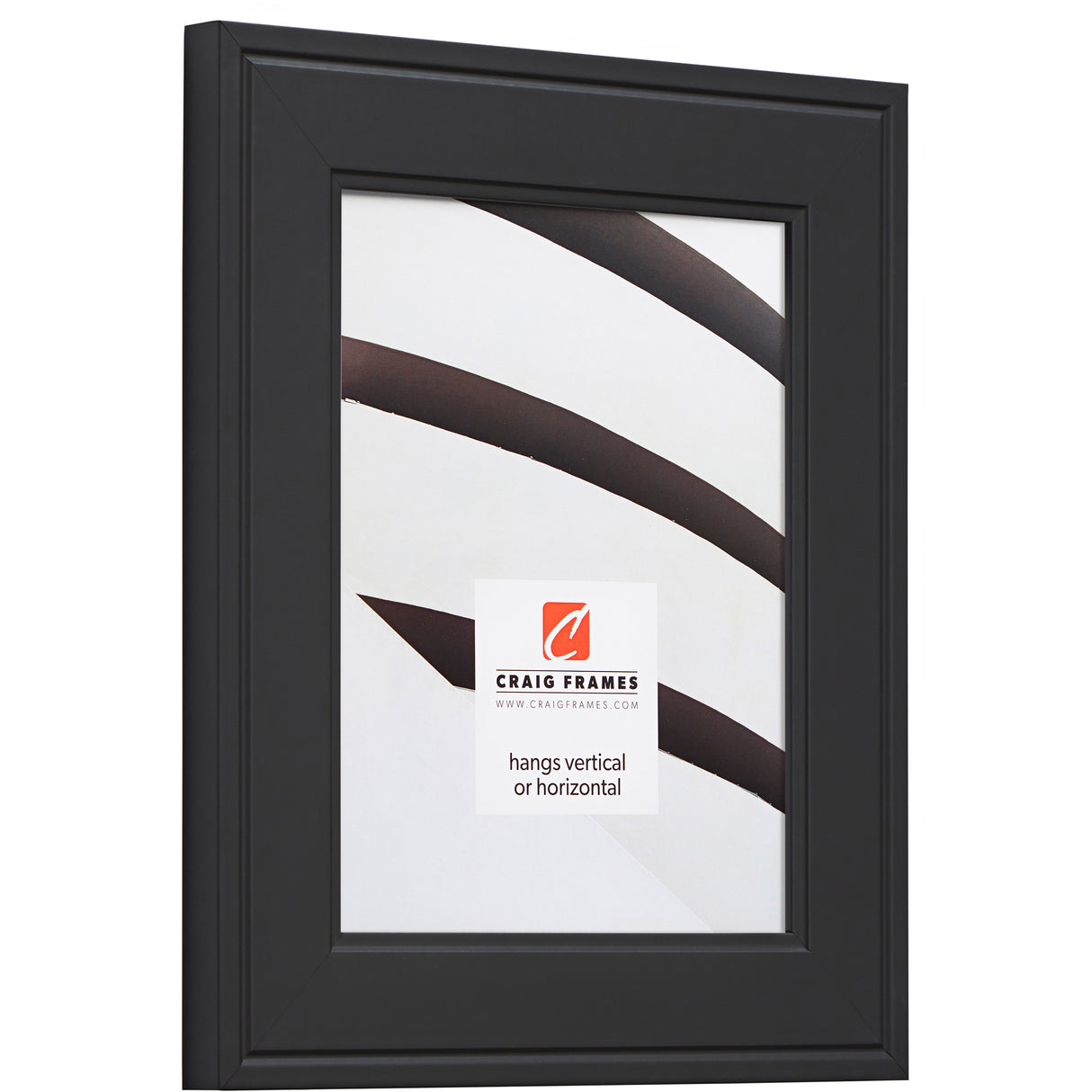 Contemporary Inspirations 2", Satin Black Picture Frame