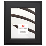 Contemporary Inspirations 2", Satin Black Picture Frame