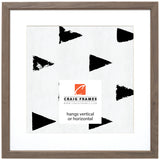 Farmhouse Essentials Tall .75", Brown and Gray Matted Picture Frame