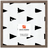 Farmhouse Essentials Tall .75", Brown and Gray Picture Frame