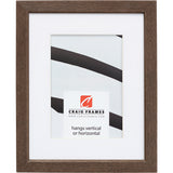 Farmhouse Essentials Tall .75", Brown Matted Picture Frame