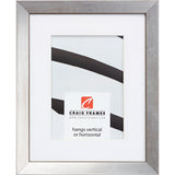 Alloy .75", Nickel Matted Picture Frame