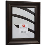 Scalloped American Barn 2", Dark Walnut Brown Picture Frame