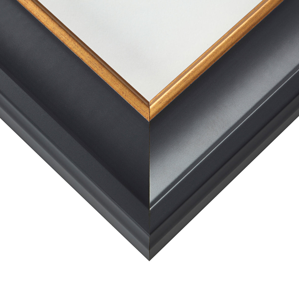 Martin 2", Black Velvet Gold Picture Frame