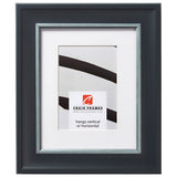 Martin 2", Black Velvet Silver Matted Picture Frame