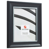 Martin 2", Black Velvet Silver Picture Frame