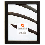 Shaker 286 1", Black Picture Frame