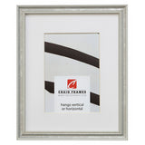 Stratton .75", Matted Antique White Picture Frame