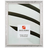Stratton .75", Antique White Picture Frame
