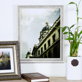 Stratton .75", Antique White Picture Frame