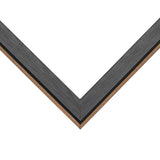 Acoustic 0.875", Forest Black Picture Frame