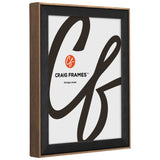 Acoustic 0.875", Matted Forest Black Picture Frame