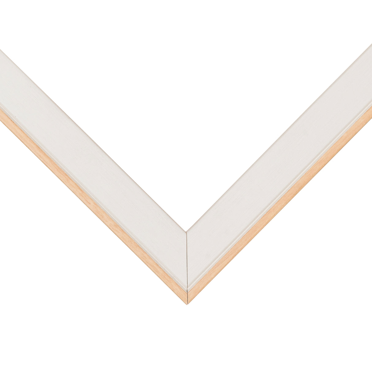 Acoustic 0.875", Classic White Picture Frame