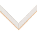 Acoustic 0.875", Classic White Picture Frame