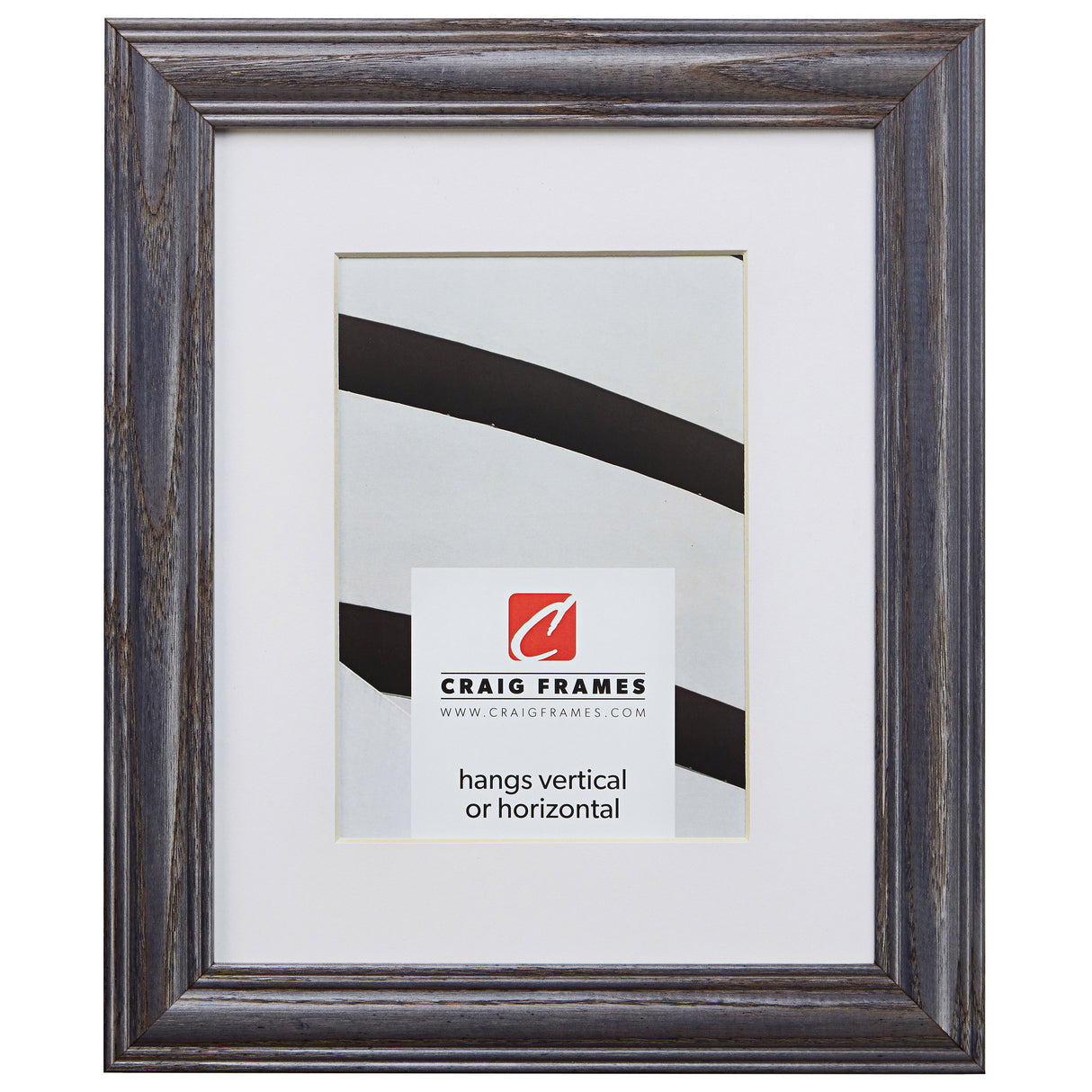 Wiltshire 440 1.25", Matted River Stone Picture Frame